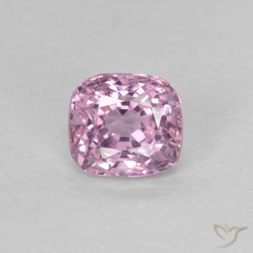 0.59ct 天然 ミディアムピンク スピネル, クッション, VVS-VS