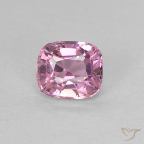 0.59ct 天然 Medium Light-Pink スピネル, クッション, VVS-VS