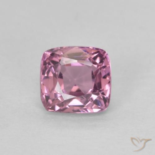 0.65ct 天然 Medium Light-Pink スピネル, クッション, VVS-VS