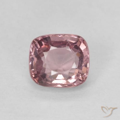 0.64ct 天然 ミディアムピンク スピネル, クッション, VVS-VS
