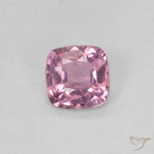 0.39ct 天然 プラムパープル スピネル, クッション, VVS-VS