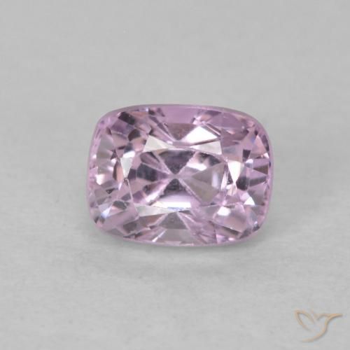 0.50ct 天然 ライトパープル スピネル, クッション, VS