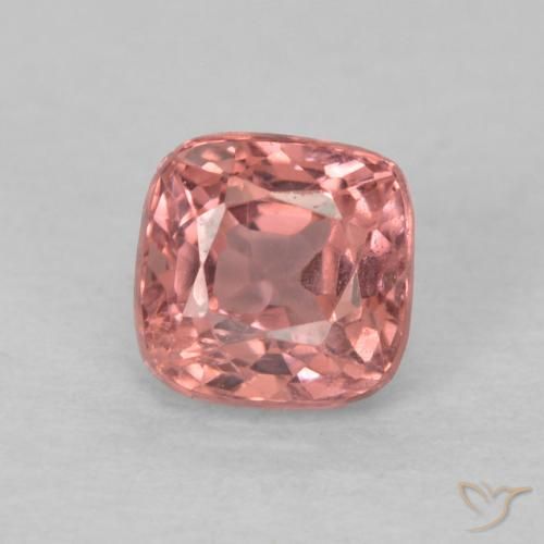 0.65ct 天然 ミディアムピンク スピネル, クッション, VS