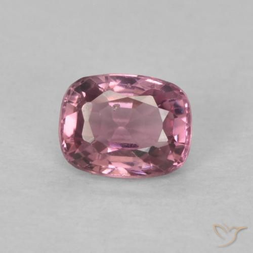 0.39ct 天然 ミディアムパープル スピネル, クッション, VS
