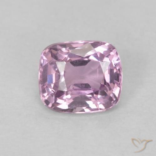 0.53ct 天然 非常に薄い紫 スピネル, クッション, VS