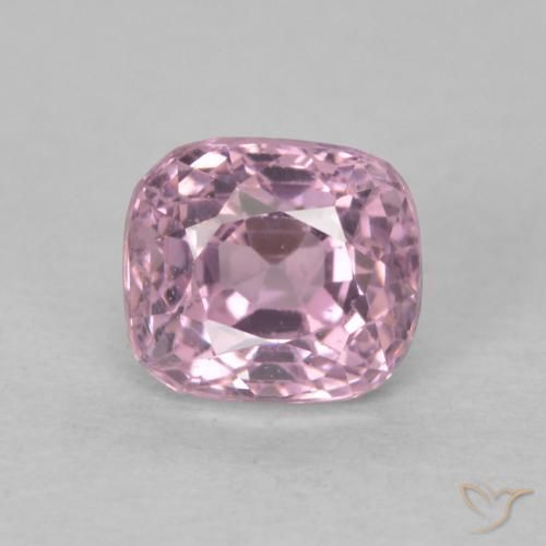 0.72ct 天然 ライトパープル スピネル, クッション, VS