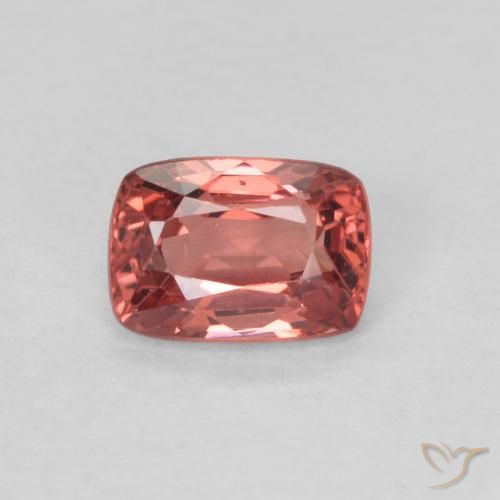 0.56ct 天然 赤みがかったピンク スピネル, クッション, VS