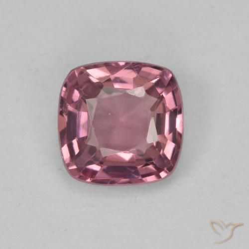 0.55ct 天然 ホットピンク スピネル, クッション, VVS