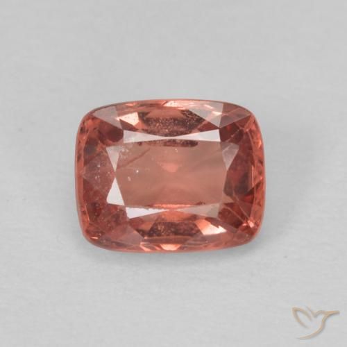 0.67ct 天然 赤みがかったピンク スピネル, クッション, VS
