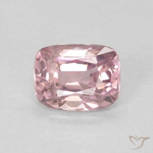 0.67ct 天然 Medium Light-Pink スピネル, クッション, VS