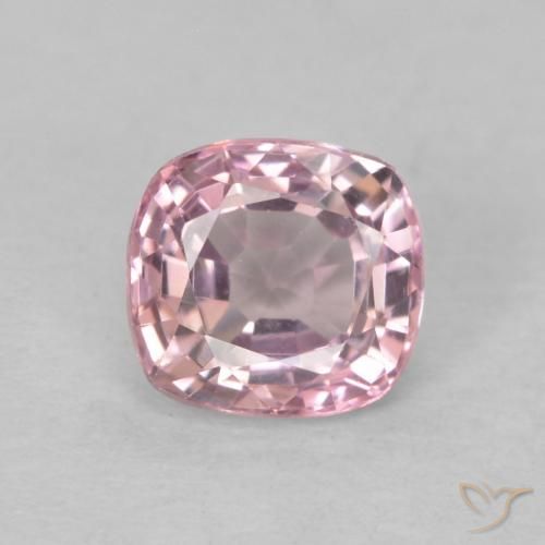 0.55ct 天然 ライトピンク スピネル, クッション, VVS