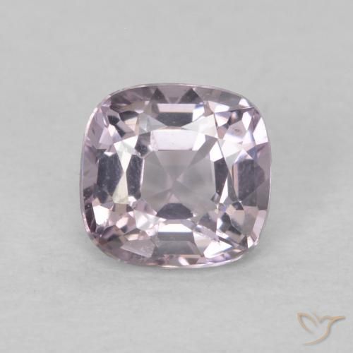 0.56ct 天然 ライトパープル スピネル, クッション, VVS
