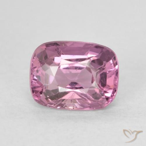 0.64ct 天然 Medium Dark-Purple スピネル, クッション, VS