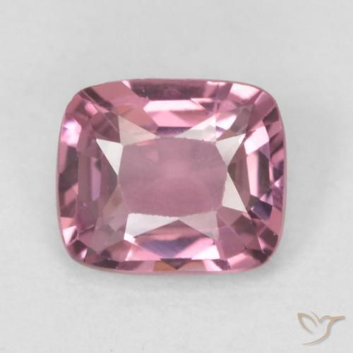 0.67ct 天然 ミディアムパープル スピネル, クッション, VS
