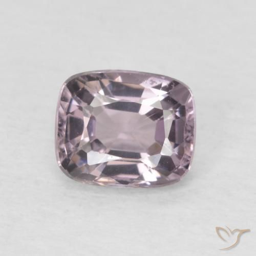 0.67ct 天然 ピンクがかったパープル スピネル, クッション, VVS-VS