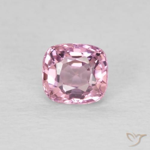 0.45ct 天然 バブルガムピンク スピネル, クッション, VVS-VS
