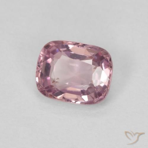 0.55カラットの天然Medium Dark-Purpleスピネル、クッション、VVS-VS