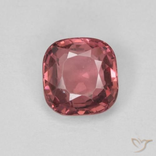 0.67ct 天然 ディープパープル スピネル, クッション, VVS-VS