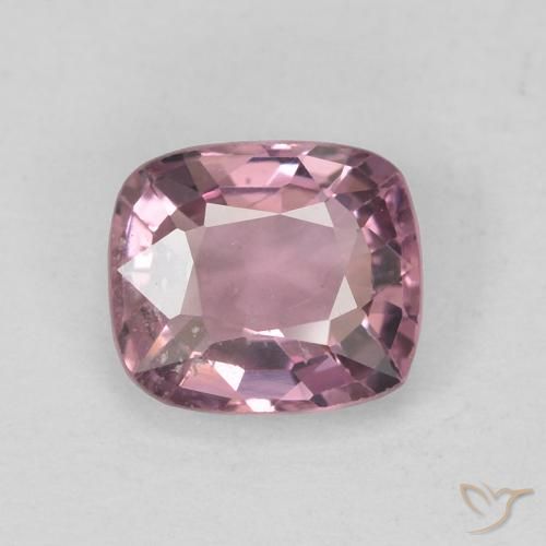 0.68ct 天然 Medium Dark-Purple スピネル, クッション, VS