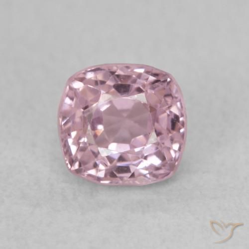 0.60ct 天然 ラベンダー スピネル, クッション, VVS