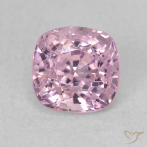 0.93ct 天然 パープルピンク スピネル, クッション, VS