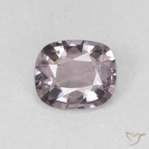 0.60ct 天然 ライトパープル スピネル, クッション, VS