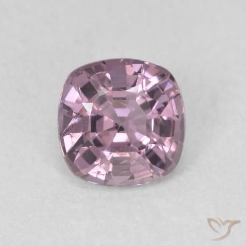 0.65ct 天然 グレーパープル スピネル, クッション, VS