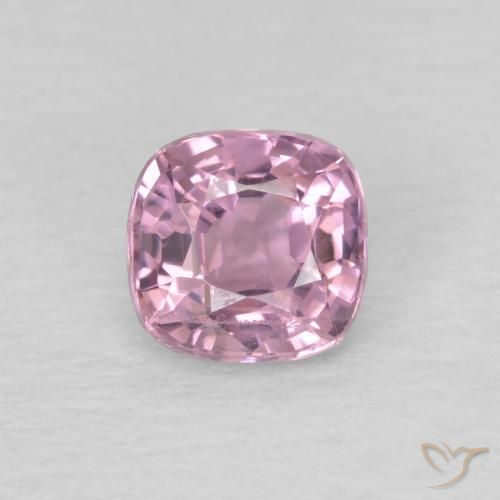0.64ct 天然 パープルピンク スピネル, クッション, VVS-VS