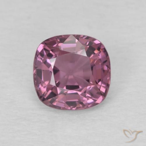 0.82ct 天然 ミディアムパープル スピネル, クッション, VVS-VS