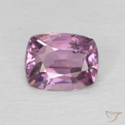 0.79ct 天然 濃いラベンダー スピネル, クッション, VVS-VS