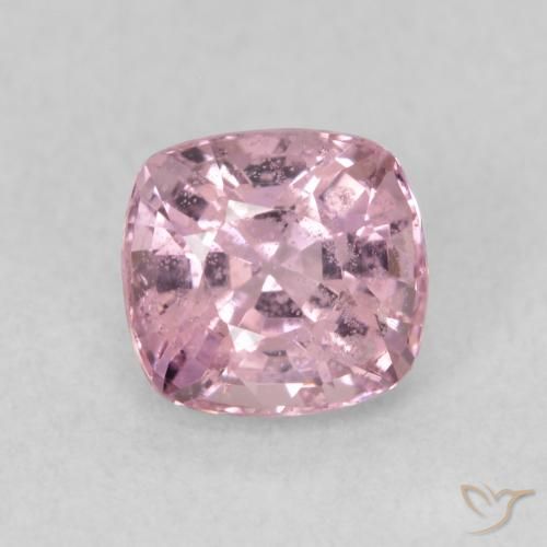 0.84ct 天然 ライトピンク スピネル, クッション, VS