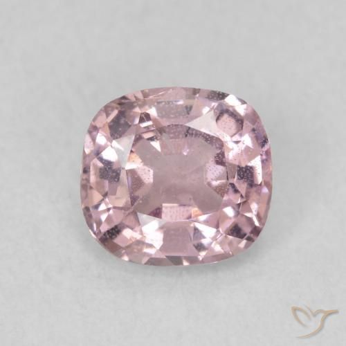 0.68ct 天然 ローズピンク スピネル, クッション, VS