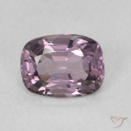 0.85ct 天然 ライトパープル スピネル, クッション, VS