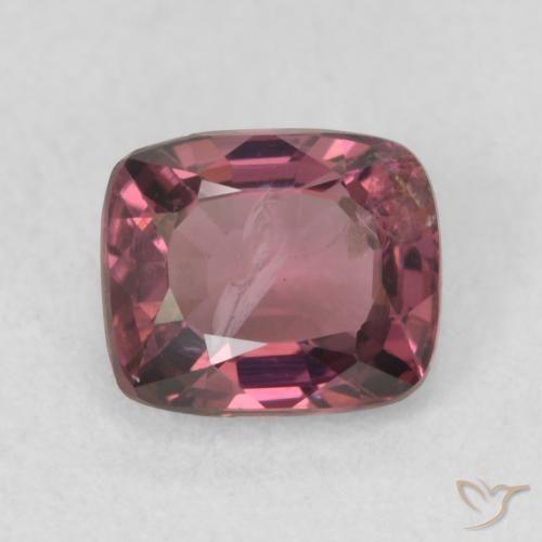 1.00ct 天然 ベリーパープル スピネル, クッション, VS