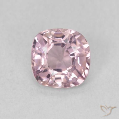0.58ct 天然 ライトピンク スピネル, クッション, VS