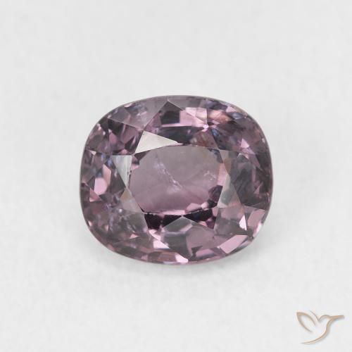 1.11ct 天然 ダークパープル スピネル, クッション, VVS-VS