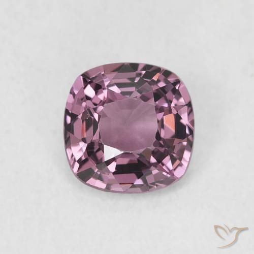 0.67ct 天然 ラズベリーレッドトーン スピネル, クッション, VVS