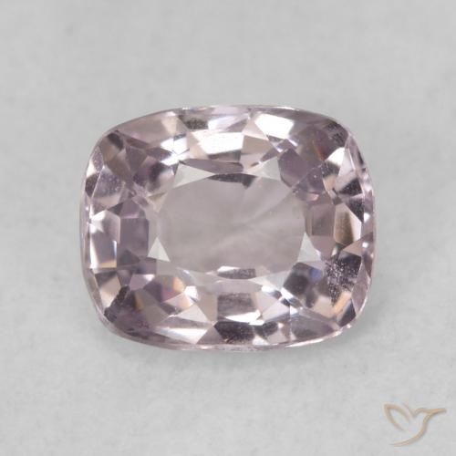 0.69ct 天然 ライトパープル スピネル, クッション, VVS