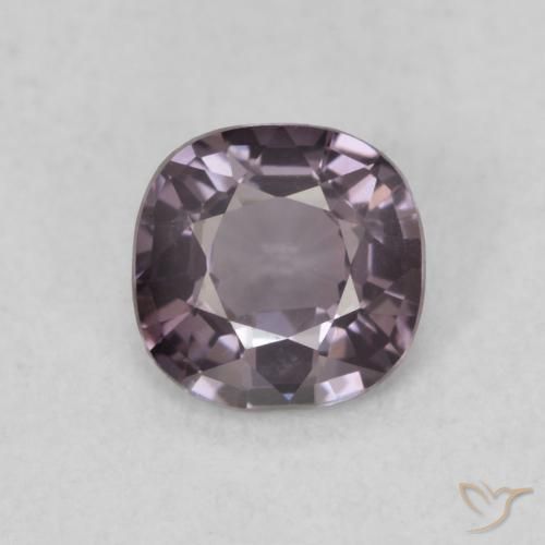 0.73ct 天然 ミディアムバイオレット スピネル, クッション, VVS