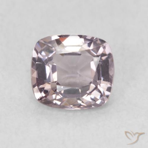 0.60ct 天然 ライトパープル スピネル, クッション, VVS