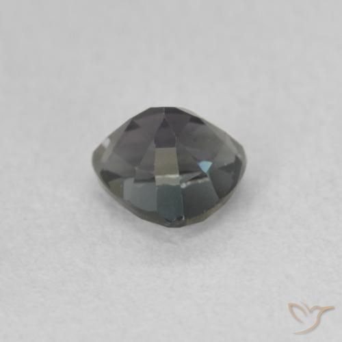 0.60カラットの天然Blackish Violetスピネル、トリリオン、VVS-VS