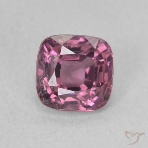 0.88ct 天然 ミディアムパープル スピネル, クッション, VS