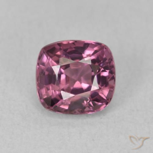1.22ct 天然 ピンクがかったパープル スピネル, クッション, VS