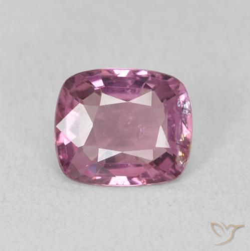 1.17ct 天然 ライトパープル スピネル, クッション, VS