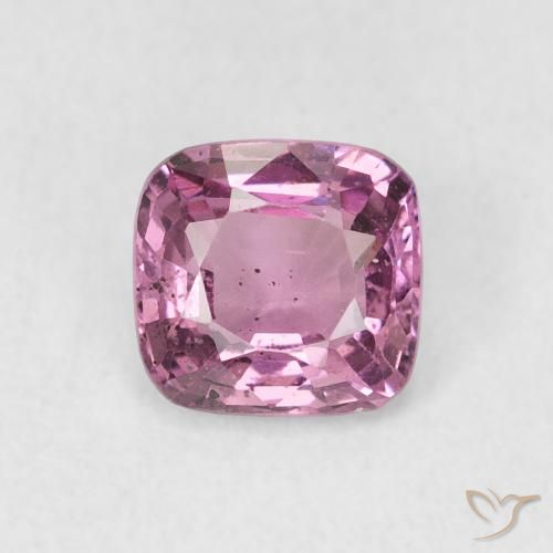 1.03ct 天然 ミディアムパープル スピネル, クッション, VS