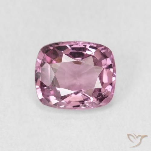 0.92ct 天然 ミディアムパープル スピネル, クッション, VS