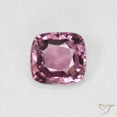 0.84ct 天然 ライトパープル スピネル, クッション, VS