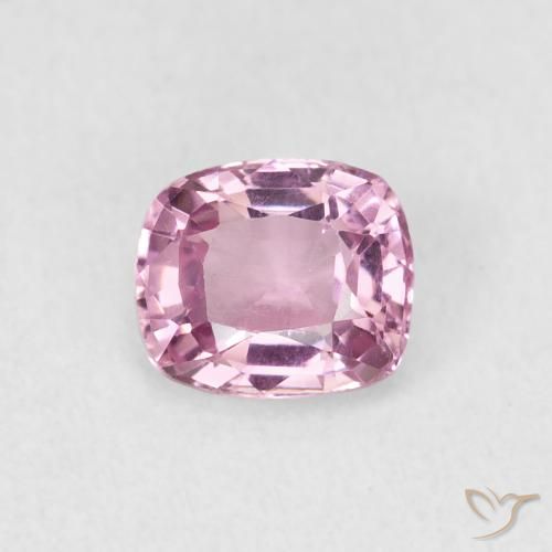 0.96ct 天然 ライトパープル スピネル, クッション, VS