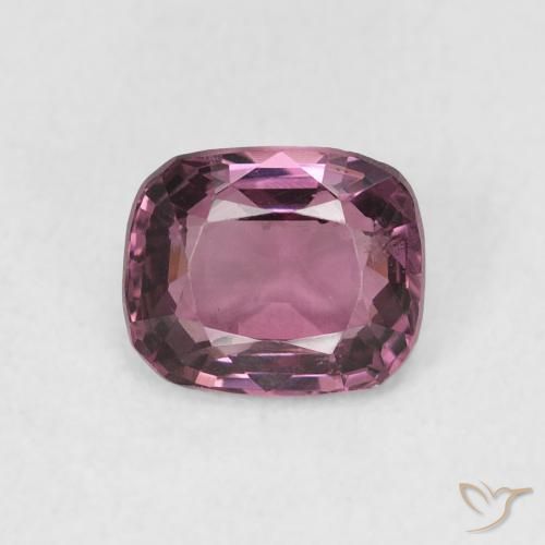 1.27ct 天然 ミディアムパープル スピネル, クッション, VS