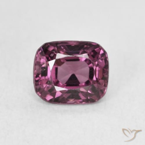 1.31ct 天然 サングリアパープル スピネル, クッション, VS